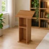 Wooden Podium Stand, Rostum