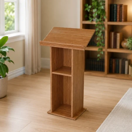 Wooden Podium Stand, Rostum