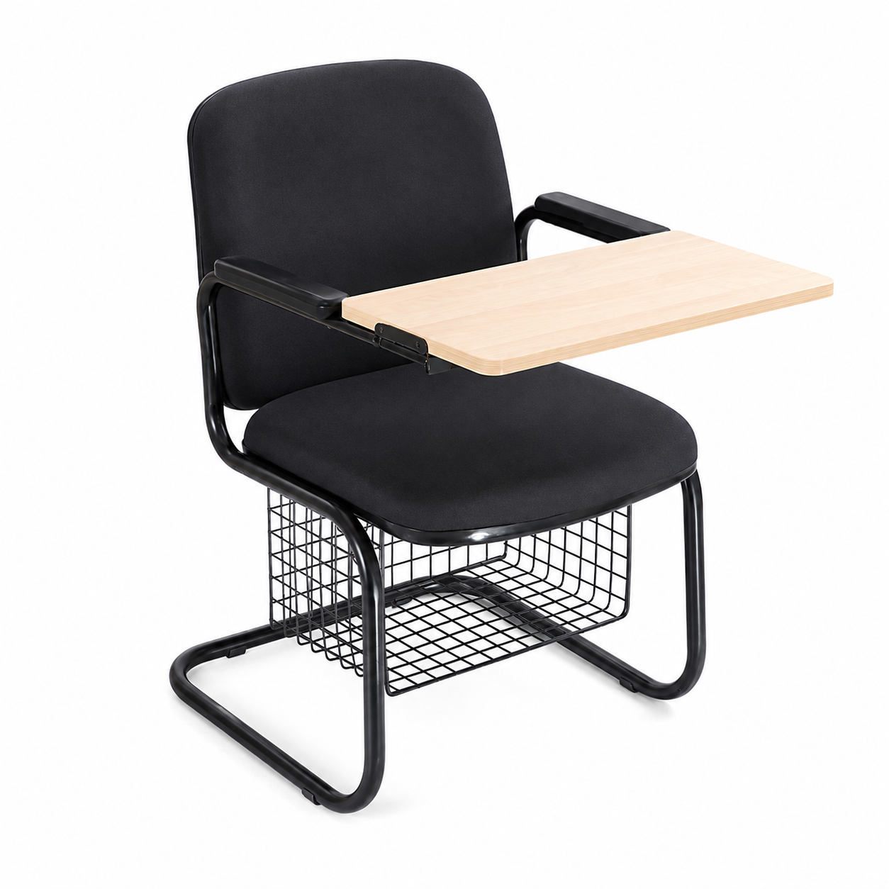 Student Writing Chair with Writing Pad & Book Basket | Al Noor Bazaar