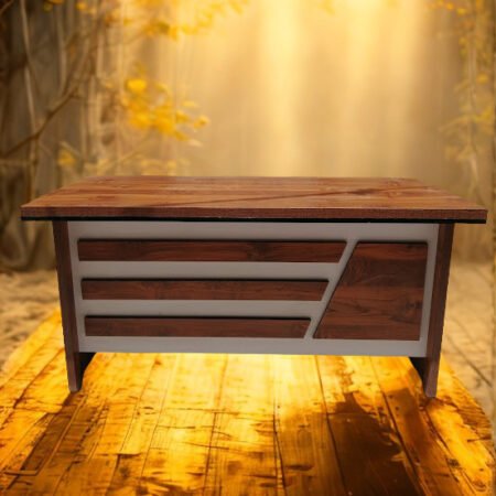 Modern Wooden Office Table Durable Study & Work Desk for Home & Office