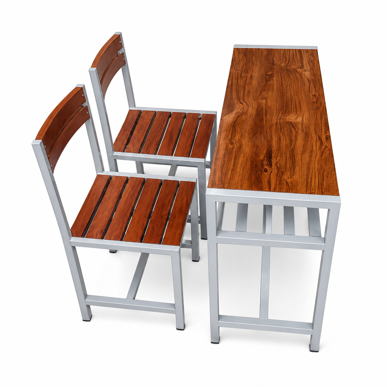 Duo Study Desk Set with 2 Chairs for Schools and Academies in Pakistan