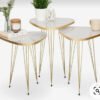 Modern 3-Piece Nesting Side Table Set