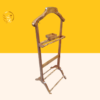 Office Wooden Coat Stand Modern Freestanding Coat & Hat Rack for Home and Office