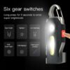 COB LED Keychain Work Light (Rechargeable Emergency Lamp)