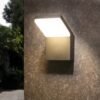 Inowel Wall Light Outdoor LED Wall Mount Lamp Modern Wall Sconce Lighting Lantern Fixture Aluminum Lights For Porch Front Door Garden Yard Patio IP65 Waterproof 19215