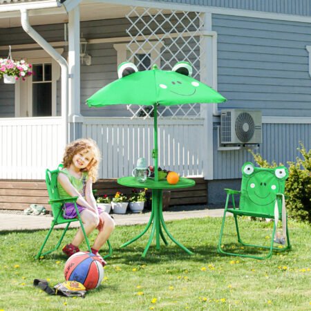 Folding Kids Table and Chair Set