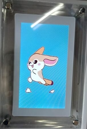 Digital Acrylic Photo Frame Video Player (Vertical Display, 1GB)