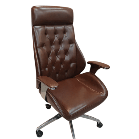 Executive High Back Office Chair – Premium Leatherette Revolving Chair