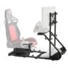 Adjustable Racing Wheel Simulator Cockpit (Multi-Brand Compatible)