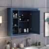 Wall Mounted Bathroom Storage Cabinet Modern Wall Cabinet With Mirror Mirror Cabinet