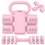 Multifunctional Dumbbells 2in 1 Home Dumbbell Kettlebells Adjustable Weight