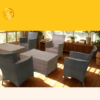 Rattan Garden Patio Furniture Set – Luxury Outdoor Sofa Set for Garden & Balcony