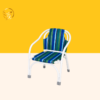 Plastic Lawn Relax Chair