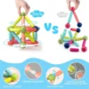 25 Pcs Magnetic Building Blocks Set | STEM Educational Rods & Balls Toy for Kids
