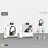 Lelisu LS-257 Wireless Stereo Headphones | Bluetooth 5.4 Over-Ear Headset with Type-C Charging & LED Lights