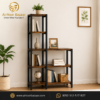 5-Tier Industrial Bookshelf
