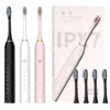 X3 Sonic Electric Toothbrush Rechargeable | USB Fast Charging Toothbrush with 5 Modes Deep Cleaning Whitening & Gum Care