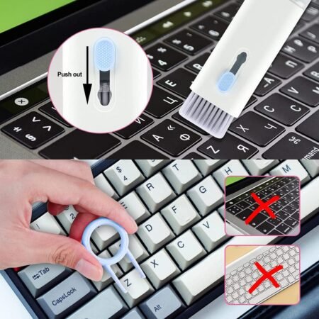 Keyboard & Electronics Cleaning Set 7-in-1 | Multi-Functional Device Cleaning Kit