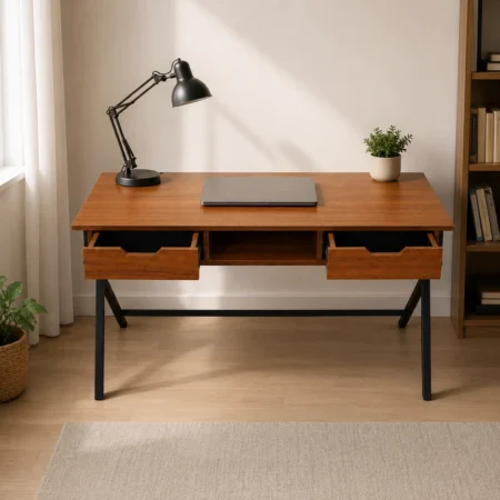 Brown Study & Computer Table