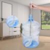 28-Inch Stainless Steel Bottle Cleaning Brush with Long Handle Flexible Bendable Brush Head for Water Buckets, Gallon Jugs, Water Bottles, Flasks & Narrow Containers