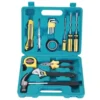 12-in-1 Home Tool Kit  | Multi-Purpose Household Repair Tool Set | Hardware Toolkit with Durable Storage Box