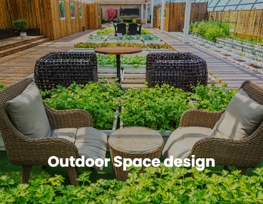 Outdoor space design