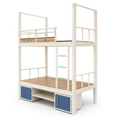 Metal Bunk Bed with Storage