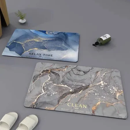 Anti-Slip Water Absorbent Floor Mat for Kitchen & Bathroom