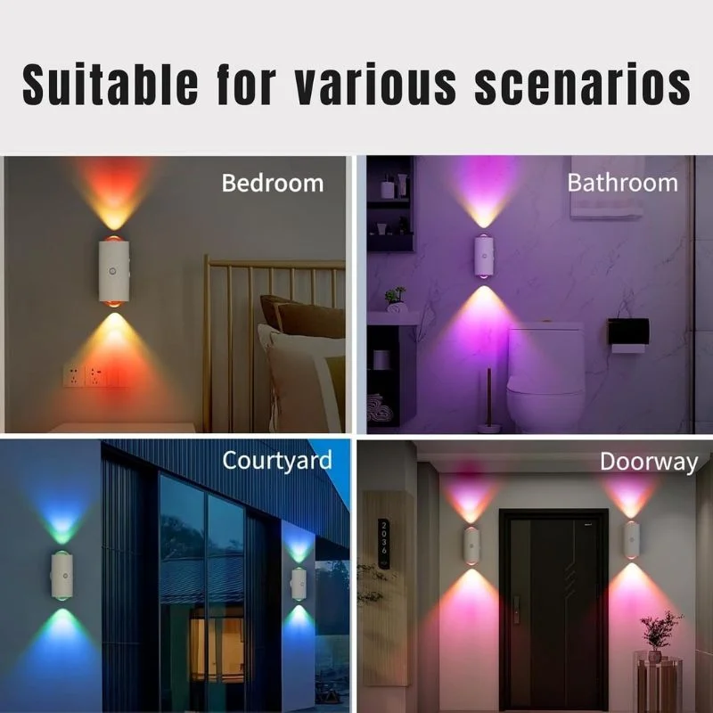 RGB LED Night Light with Motion Sensor