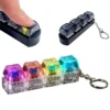 4-Key Mechanical Keyboard Clicker Keychain