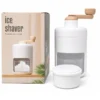 Manual Ice Shaver Machine for Home – Portable Snow Cone & Slush Maker